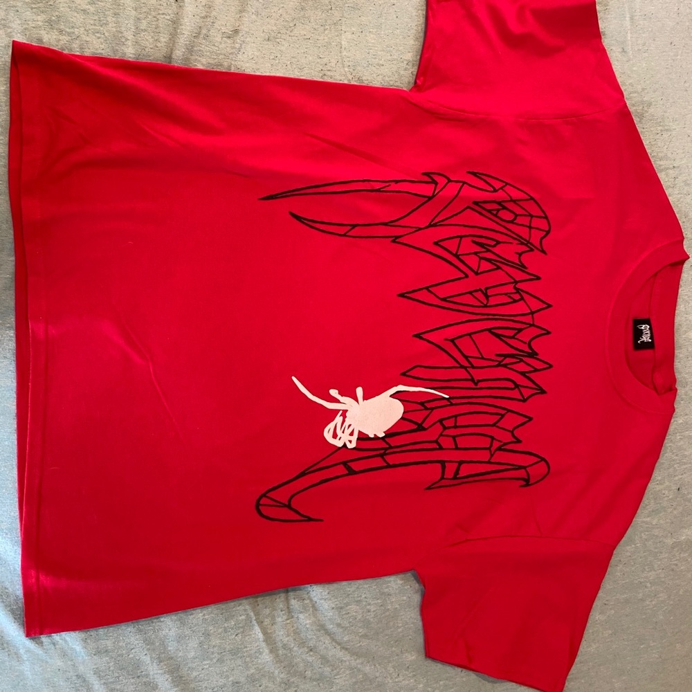 (SOLD)Revenge spider tee (red)(SOLD) - Picture 2 of 3